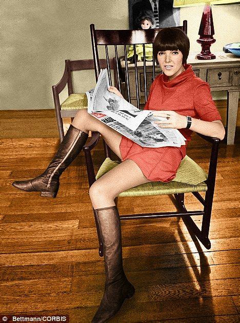 Mary Quant In 1967 One Of The Inventors Of The Mini Skirt In 1965