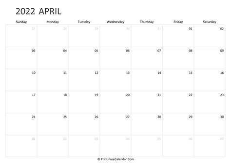 This yearly calendar has 12 months on one page and also included usa federal holidays, observances at the right of it. Editable April Calendar 2022 (landscape layout)