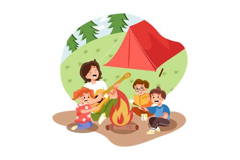 Kids Activity Illustration Pack 10 People Illustrations Svg Png