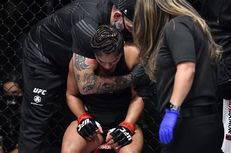 Cynthia Calvillo Reacts To UFC Vegas Loss To Andrea Lee Broken