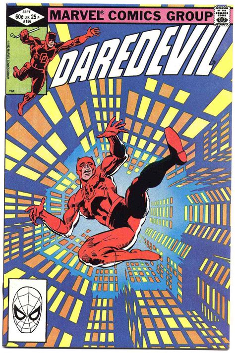 Daredevil 186 Frank Miller Art And Cover Pencil Ink