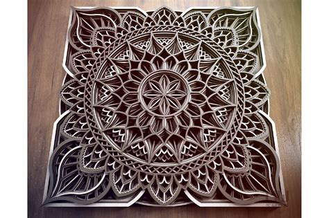 Mandala Wall Art Free Svg Cut Files Svgfly Images For Crafts