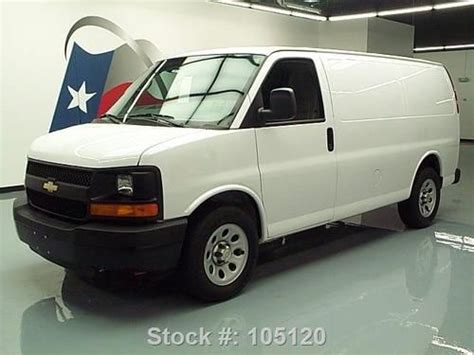 Sell Used 2013 Chevy Express 1500 43l V6 Cargo Van Only 18k Mi Texas