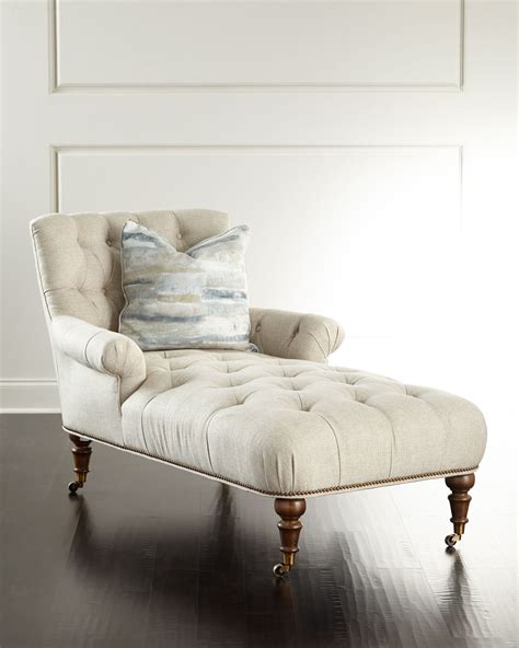 Timberview Tufted Chaise Horchow