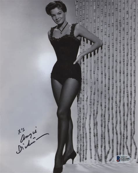 Angie Dickinson Signed 8x10 Photo Inscribed Xs Beckett Coa