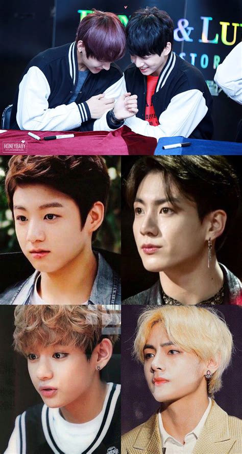 Bentuk Dagu Jungkook dan V BTS Saat Awal Debut Jadi ...