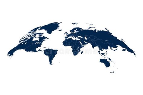 World Map 3d Globe World Map Stock Vector Illustration Of