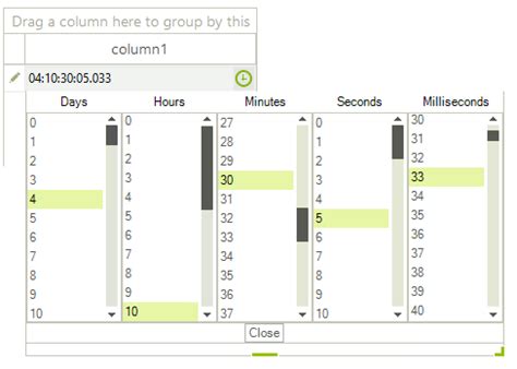 Gridviewtimespancolumn Winforms Gridview Control Telerik Ui For