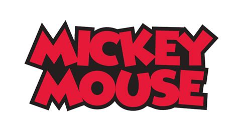 Mickey Mouse Logo Símbolo Significado Logotipo Historia Png