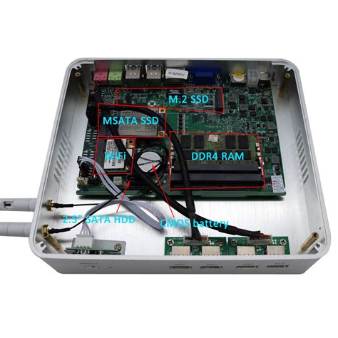 Intel Core I5 8250u Quad Core Mini Pc Fanless Computer 32gb Ddr4 Gaming