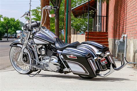 Road king ii, orange channel, vintage mode. 2014 Harley-Davidson Road King - A Date With Fate