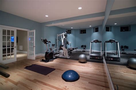 Home Gym For The Perfect Finish To A Basement Remodel Workout Room