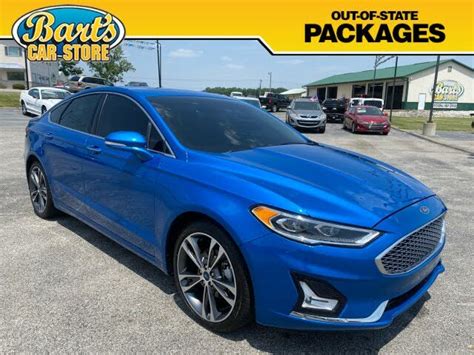 2020 Edition Titanium Awd Ford Fusion For Sale In Fort Wayne In