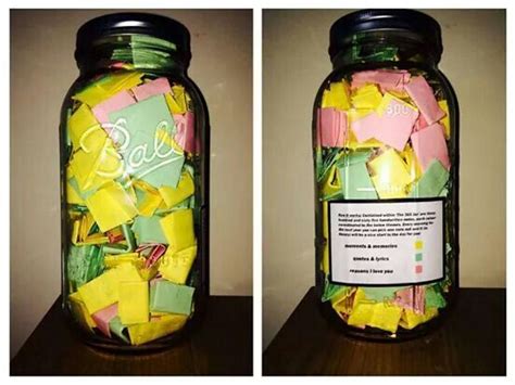 You gave everything to me. 365 day love jar, he gets to open one a day to brighten ...