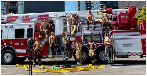 Firefighters Pose For The 2023 Hall Of Flame Calendar Curated
