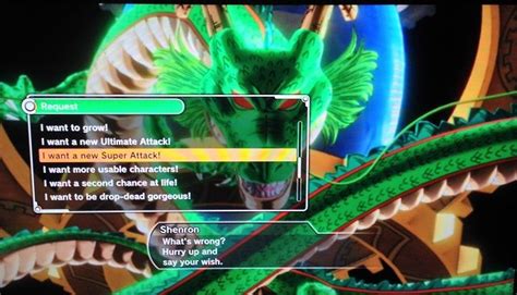 Maybe you would like to learn more about one of these? Dragon Ball Xenoverse: How to Get the Dragon Balls and Shenron Wish Guide | Dragon Ball Xenoverse
