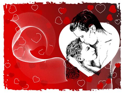 Romantic Lovers Vector Art And Graphics