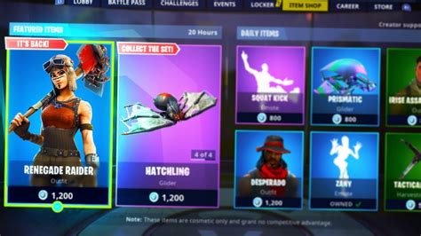 Battle royale to their growing fortnite figure collection. Buying the Renegade Raider Rare Skin in the Item Shop ...