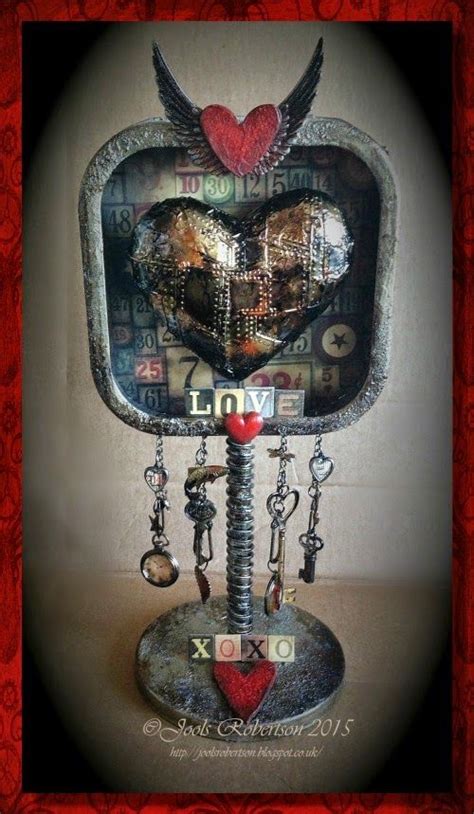 C24 Love Is In The Air Jools Altered Cigar Boxes Altered Boxes