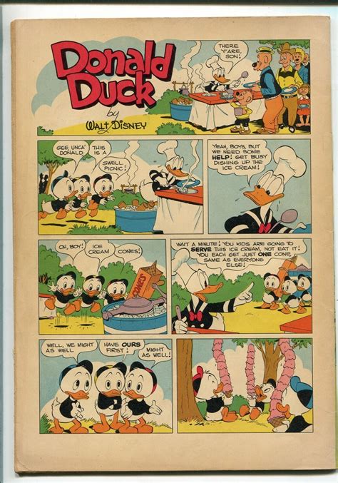 Donald Duck 238 1949 Dell Carl Barks Four Color Comics Disney Fn Minus