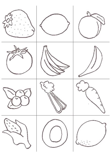 Legumes Memory, page 40 sur 44 sur HugoLescargot.com  Fruits and