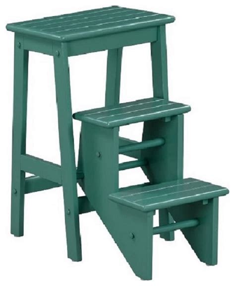 Niko Folding 3 Tier Step Stool Contemporary Ladders And Step Stools