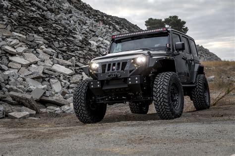 Big Chief Black Jeep Wrangler Enhanced By Fab Fours — Gallery