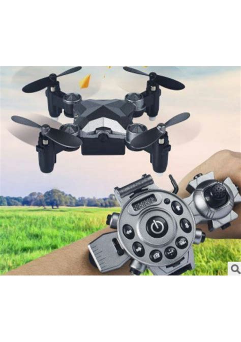 Foldable Pocket Drone Watch Control 24ghz Dh800 Onceit
