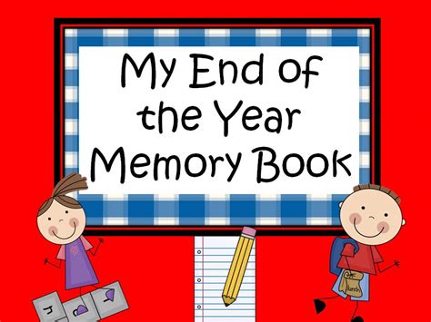 Engaging Lessons And Activities End Of The Year Memory Book