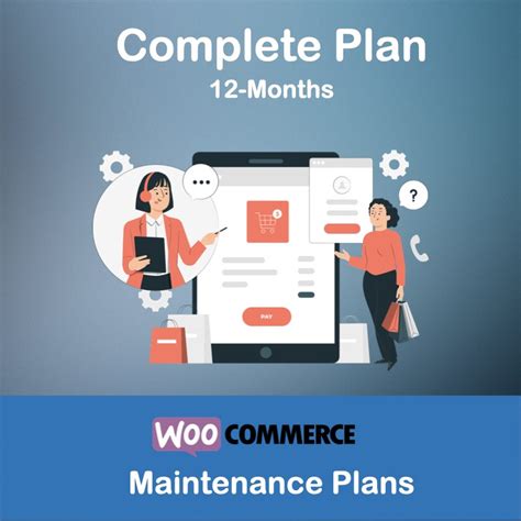 Woocommerce Complete Care Maintenance 12 Months Plan Service Package