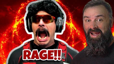 Dr Disrespect Best Rage Moments Orviewoah Reacts Youtube