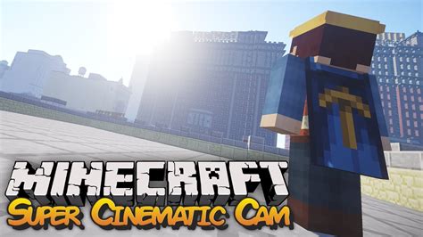 Super Cinematic Camera In Minecraft Third Person Camera Mod Showcase