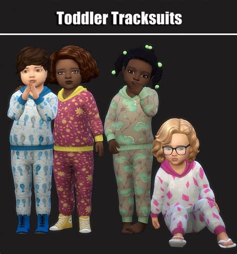 Simsworkshop Toddler Tracksuit By Maimouth • Sims 4 Downloads