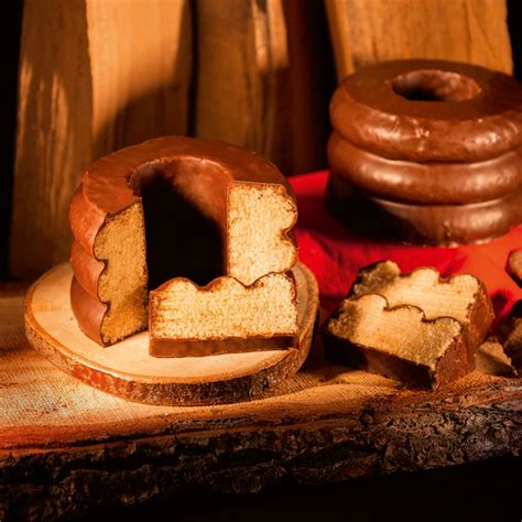 Baumkuchen mit Zartbitterschokolade - online bestellen bei Emil Reimann