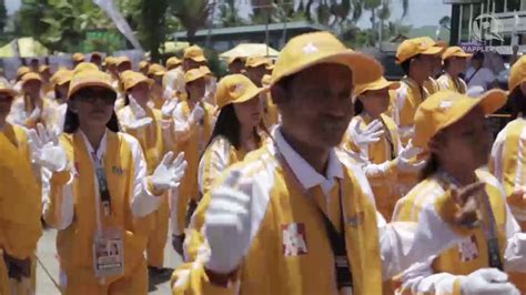 Watch Athletes March Through Antique For Palarong Pambansa 2017