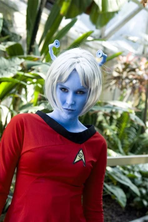 Blue Alien Star Trek Costume Star Trek Cosplay Star Trek