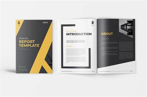 50 Annual Report Templates Word And Indesign 2021