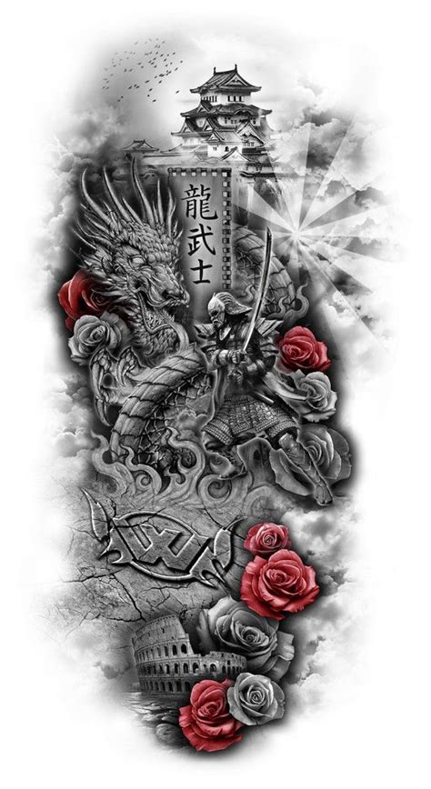 Gallery Custom Tattoo Designs Samurai Tattoo
