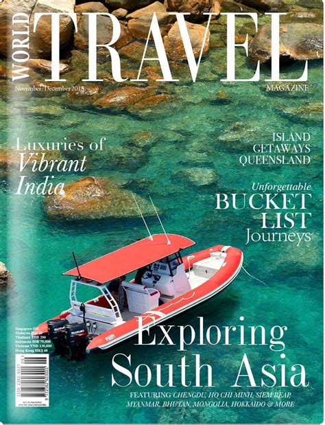 World Travel Magazine Luxury Travel Subscribe