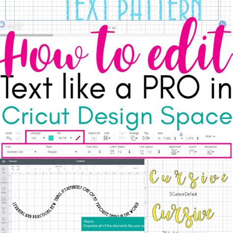 How To Edit Text In Cricut Design Space Like A Pro Daydream Into