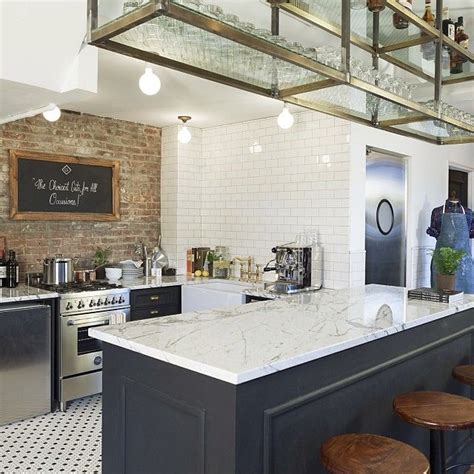 This serves not only the spatial separation, but also simulated by a white stone walls in the kitchen as possible. 20+ Modern Exposed Brick Wall Kitchen Interior Designs