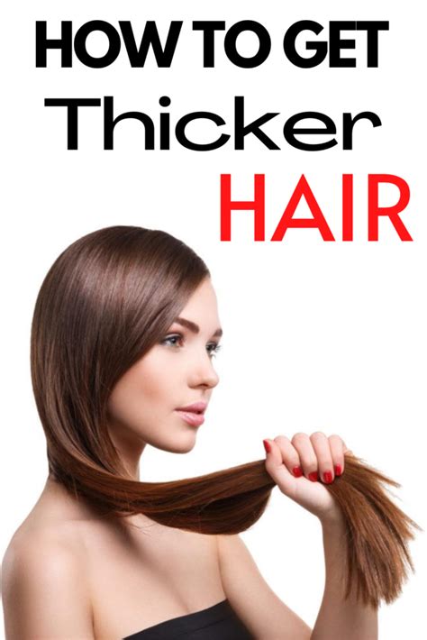 Best Ways To Get Thicker Hair Esyoxier Thick Hair Styles Get