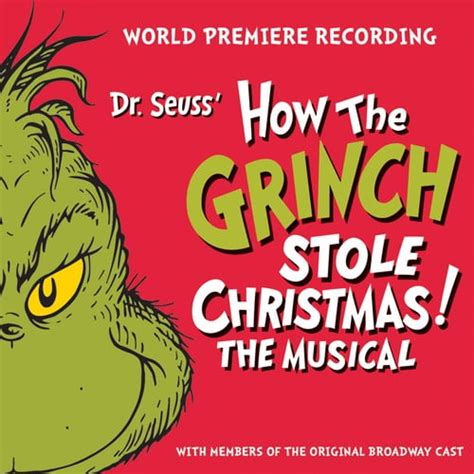 Dr Seuss How The Grinch Stole Christmas The Musical Cd Walmart