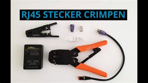An den kabeln wollte ich jetzt einen ausserdem sind die 8 einzelkaebelchen im cat7 deutlich dicker als das cat5. RJ45 Stecker crimpen mit Crimpzange / werkzeuglos ...