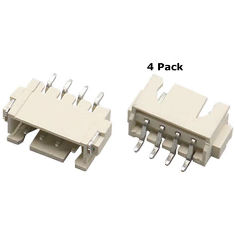 Jst Xh Mm Pin Connector Smd Pack Micro Robotics