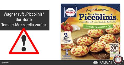 Our day care setting offers a home from home, educational & stimulating environment for your little ones. Wagner ruft „Piccolinis" der Sorte Tomate-Mozzarella zurück