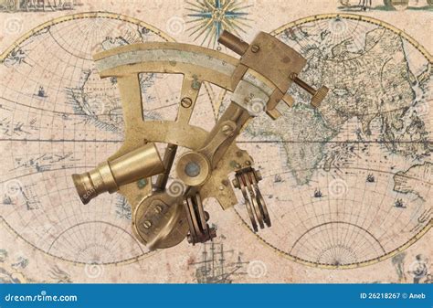 sextant stock image image of instrument antique retro 26218267