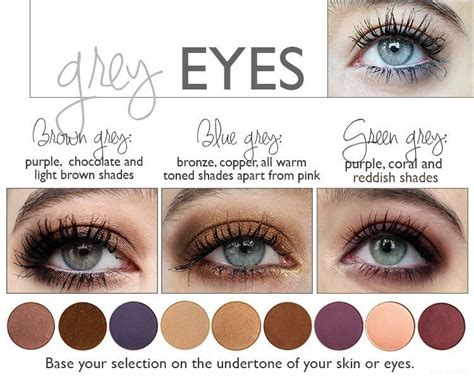 Best Eyeshadows For Grey Eyes Grey Eye Makeup Eyeshadow For Blue