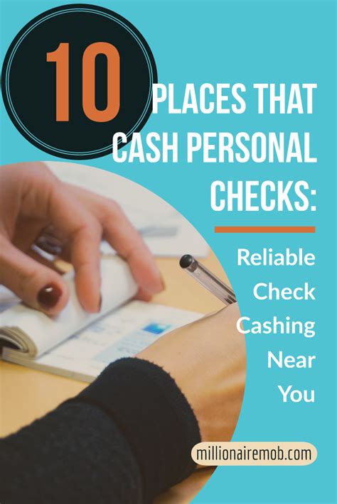 10 Places That Cash Personal Checks Find Reliable Check Cashing