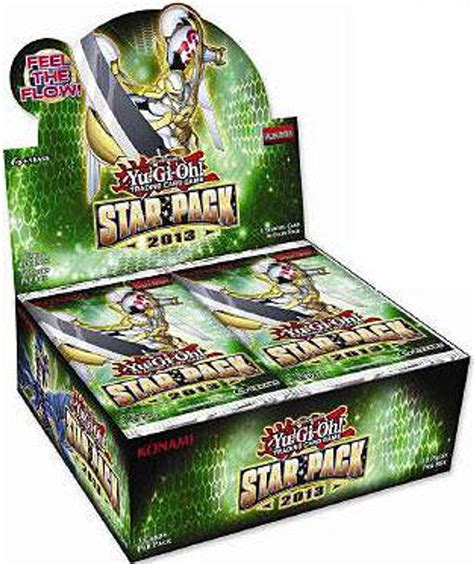 Yugioh Trading Card Game Star Pack 2013 Booster Box 50 Packs Konami